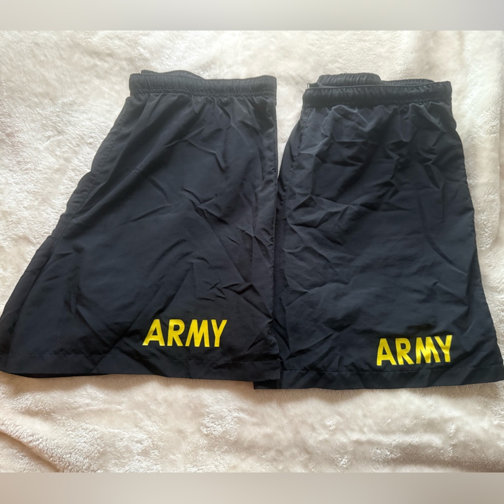 Army PT Shorts Bundle Size Medium Official APFU bundle Workout Military surplus